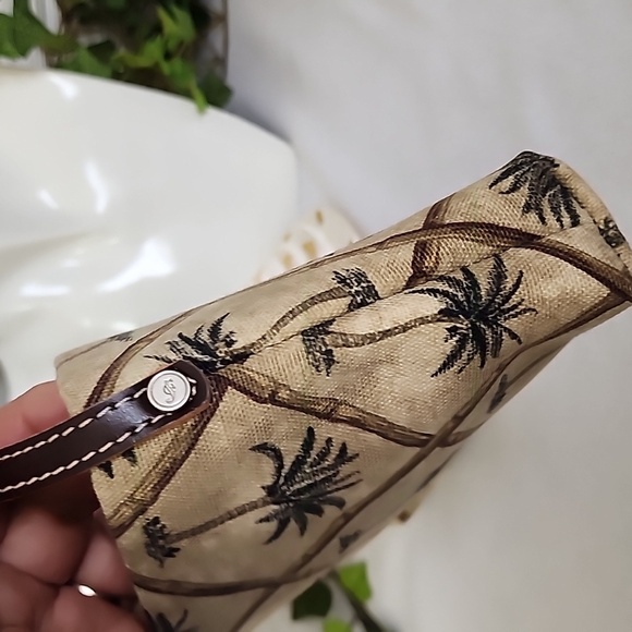Fossil Palm Tree and Bamboo Design Small Shoulder Bag - Picture 5 of 10